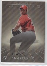 2013 Bowman Sterling Refractor 63/199 Carlos Martinez #21 0c2
