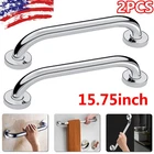 16" Bathroom Shower Grab Bar Handle Safety Hand Rail Support Bar Stainless Steel