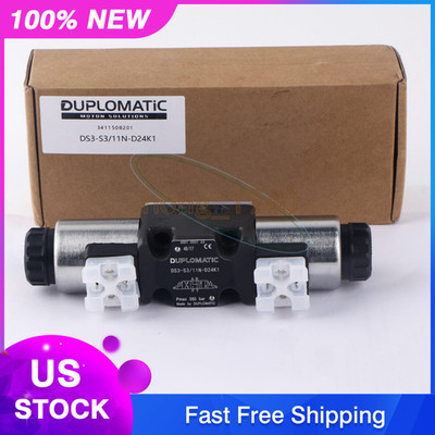 NEW ONE DUPLOMATIC Solenoid valve DS3-S3-11N-D24K1 DS3-S3/11N-D24K1