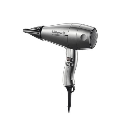 Valera Swiss Silent Jet 8600 Hochleistungs-Profi-Haartrockner - Silber, 2400 W