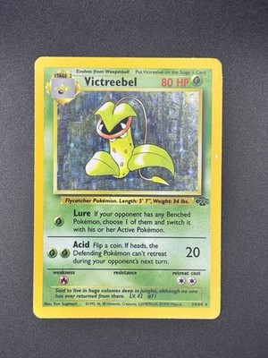Pokémon TCG Victreebel Jungle 14/64 Holo Unlimited Holo Rare