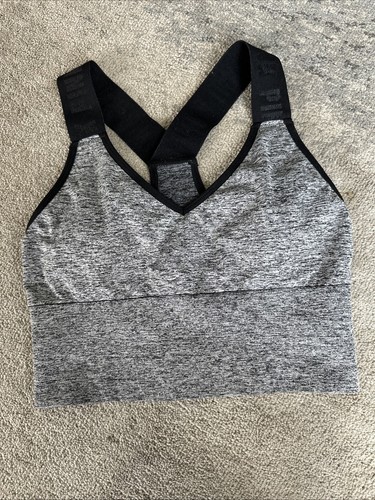 Soutien-gorge De Sport Victoria's Secret - Sans Couture - Gris - Taille S - Dos Nageur