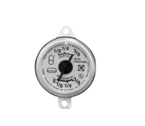 Rochester 5343S01993IP JR Universal Dial 43# 3/4" NPT LP Gas Tank Gauge