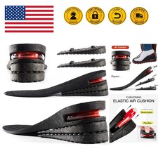 Height Increase Insole 3-Layer Air Cushion Heel Insert Lift Shoes Insole for Men