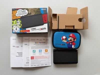 NEW NINTENDO 3DS SCHWARZ KONSOLE OVP  HANDHELD