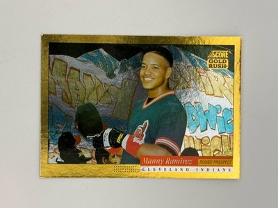 Manny Ramirez 1994 Score Gold Rush Parallel #645 MLB Cleveland Indians