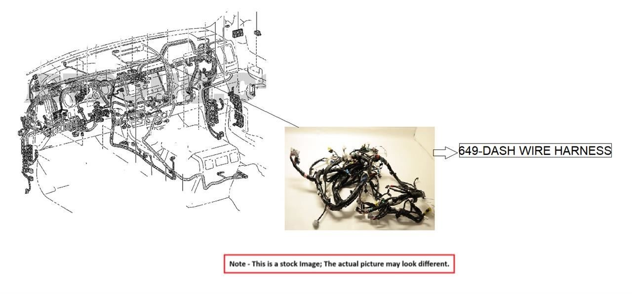 TRANSIT35 2023 Dash Wire Harness 12492042