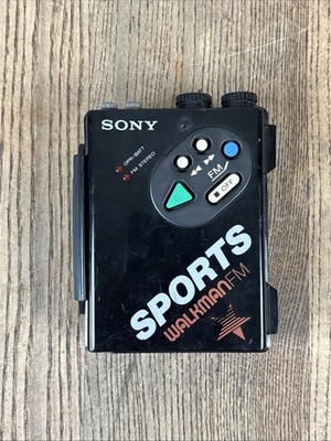 Sony WM-F5 Walkman FM Sports Vintage Cassette Player Clip Works