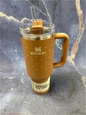 Stanley 40 oz Stainless Steel H2.0 FlowState Quencher - Deep Clay Orange