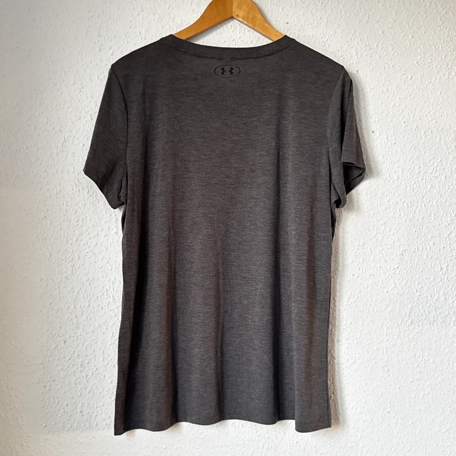 Under Armour Threadborne Siro Men's Charcoal Grey Training T-Shirt - Size Large image 4
