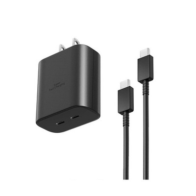 Super Fast Charger Type C,45W Dual Port USB C Wall Charger Fast Cha... Fast Ship