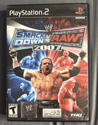 WWE SmackDown vs. Raw 2007 (Sony PlayStation 2, 2006) No Manual