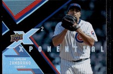 2008 Upper Deck X Carlos Zambrano Xponential 2 #X2-CZ Cubs