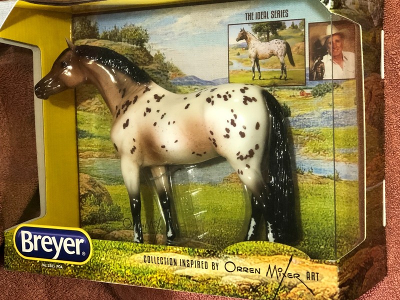 Breyer Glossy Orren Mixer 2025 Collectors Club Appreciation Model NIB