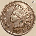 1902 Indian Head Penny Cent