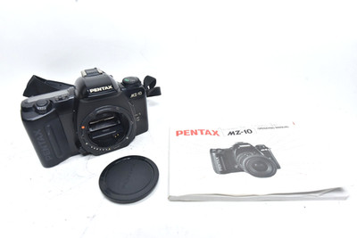 Pentax MZ-10 35mm Film Camera SLR Body Only Autofocus Black Tested