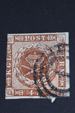 DENMARK STAMP CANCELED  #12