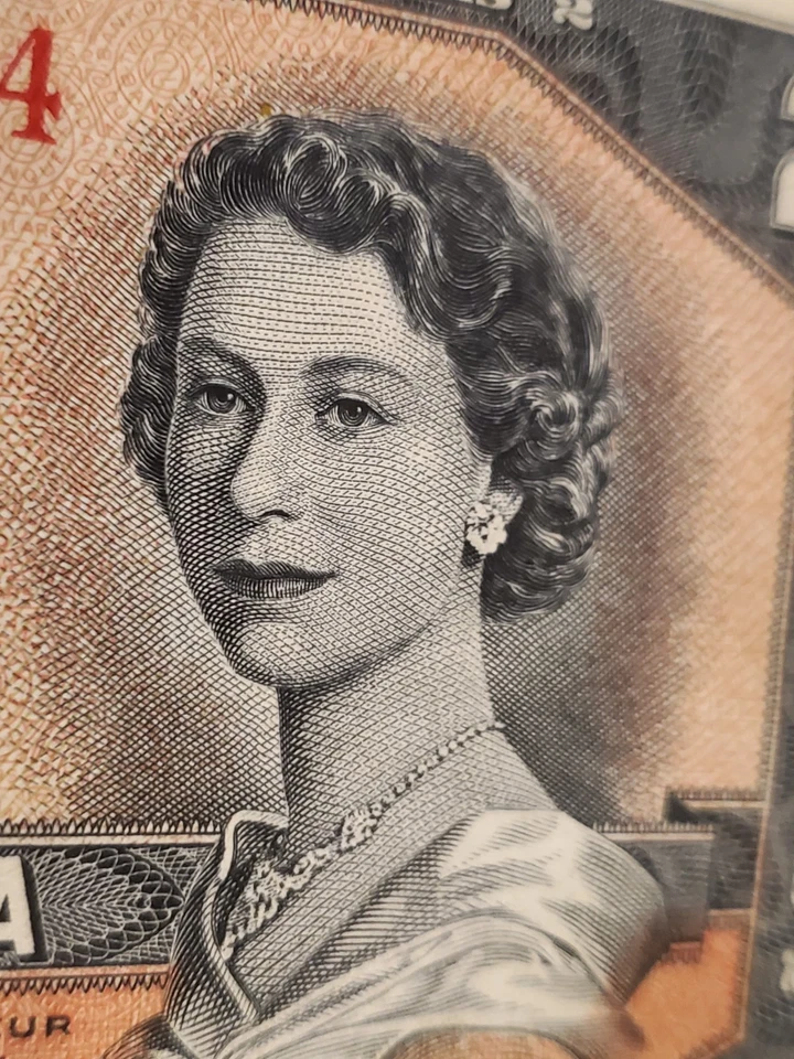 1954 Bank of Canada DEVIL'S FACE 1 & 2 Dollar Lot of 3 Notes Uncirculated RARE!! - Image 3 of 4