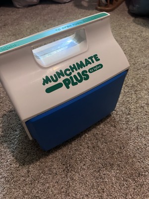 Vintage Igloo Lunchmate Plus Personal Cooler Blue White Excellent Condition