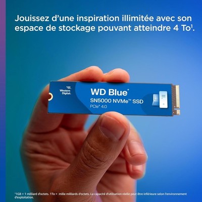 Western Digital SN5000 1TB WD Blue NVMe Internal Solid State Drive