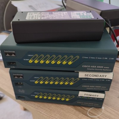 Cisco ASA 5505 Security Plus Lizenz Adaptive Security Appliance OHNE NETZTEIL