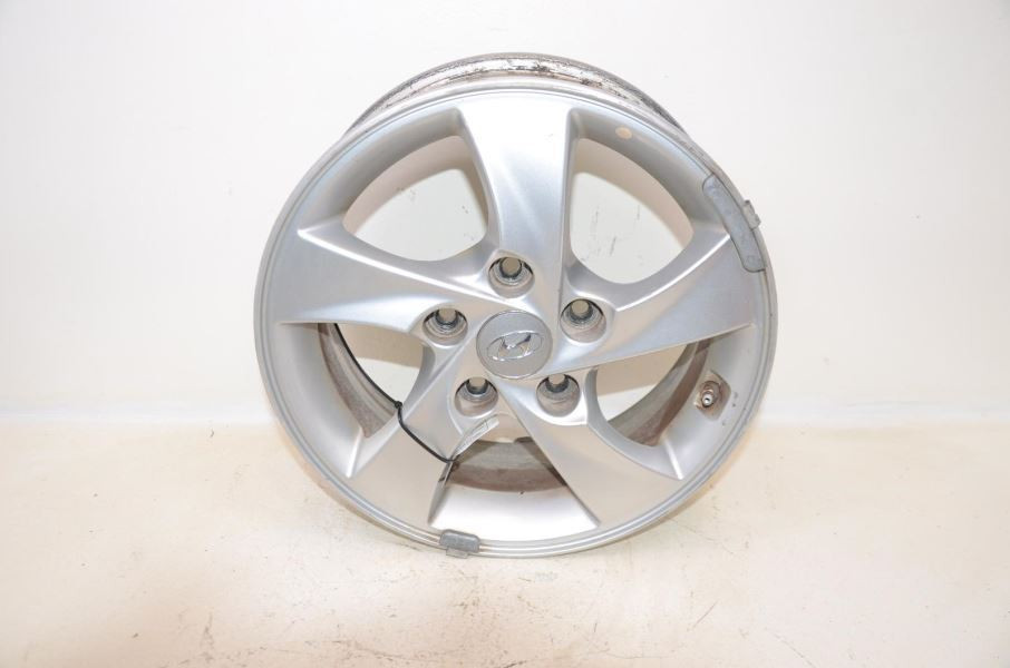 2014 2015 2016 HYUNDAI ELANTRA 15x6 Silver Alloy 5 Twisted Spoke Wheel Rim 88603