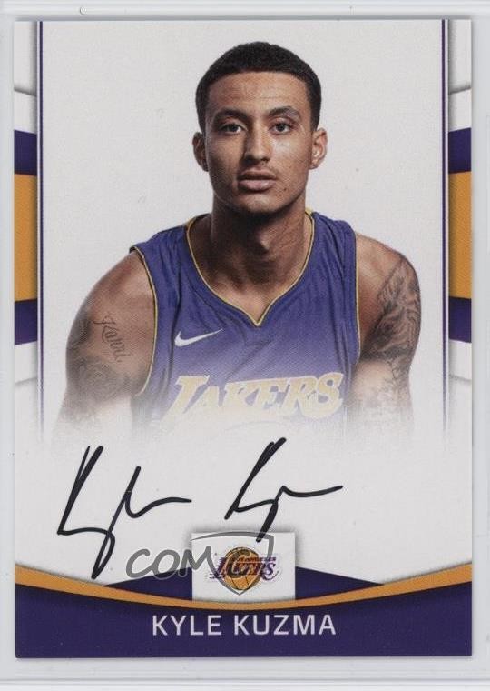 2017-18 Panini Donruss Next Day Auto Kyle Kuzma #27 Auto 1gt