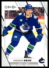 2023-24 O-Pee-Chee #290 Sheldon Dries Vancouver Canucks Hockey Card