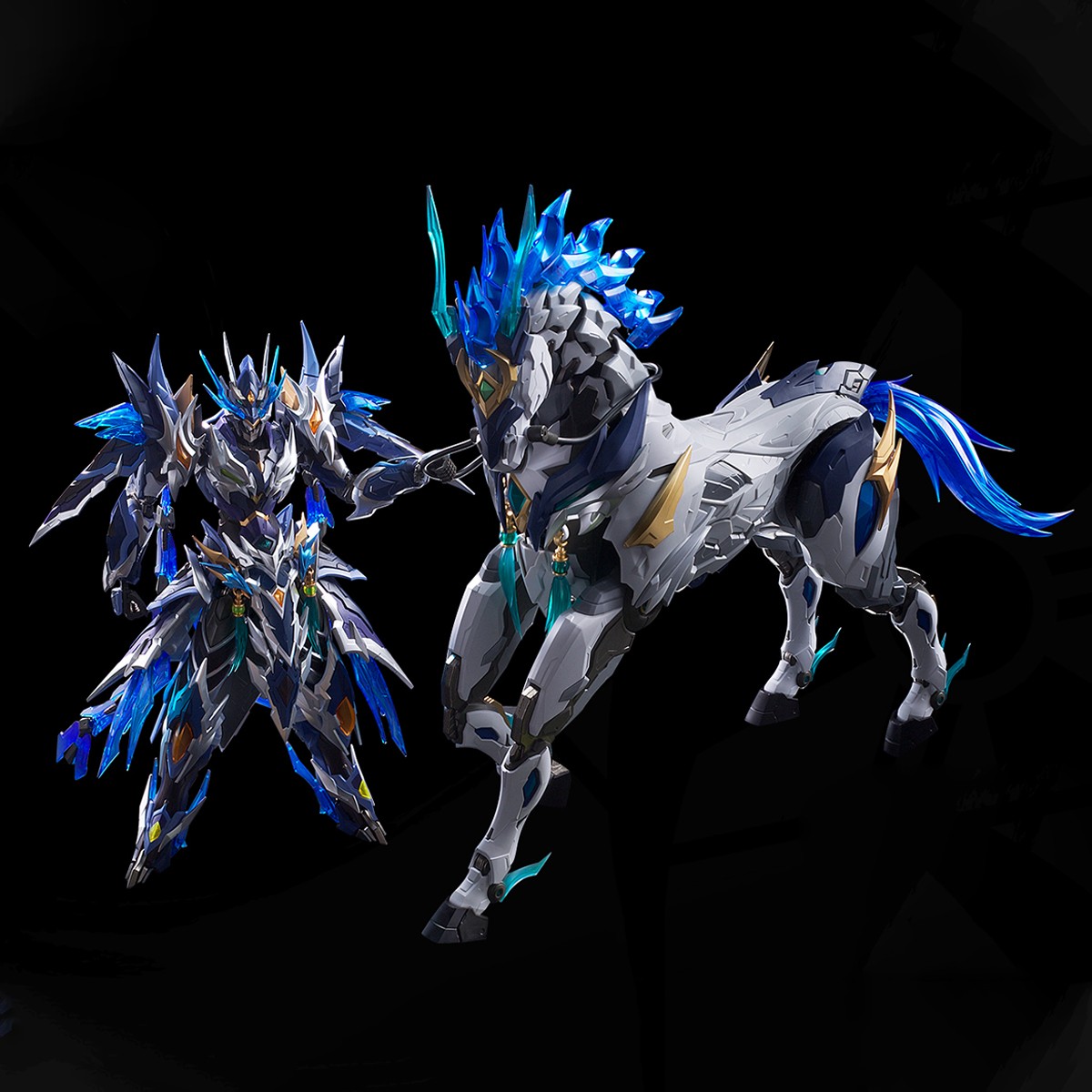 HiPlay Motor Nuclear Zhao Yun & Jade Orchid White Dragon Horse