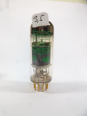 ein Miniwatt Dario E80F getestet sehr stark Made in Holland by Philips Audioröhre
