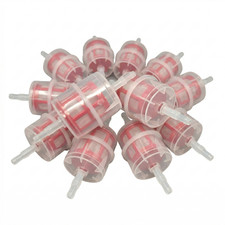 10 x Large Inline Fuel Filter HGV Forklift Plant Diesel Bio Commercial Veg oil