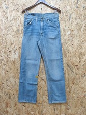 Vintage 70s Mens Lee Riders Sanforized Western Jeans Denim Fade pants Size W29