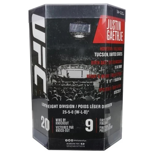 UFC SportsPicks Justin Gaethje 7-Inch Scale Posed Figure