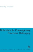 Timothy Mosteller | Relativism In Contemporary American Philosophy | Buch (2006)