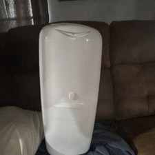 Diaper Genie Diaper Disposal System Pail, White Diaper Disposal Pail