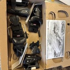 NEW Tyrolia JRS 4.5 GW CA Black & White Ski B...