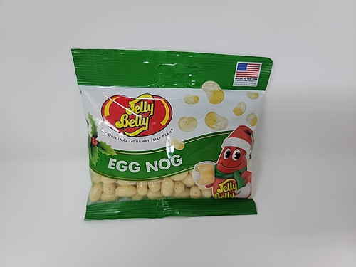 Jelly Belly EGG NOG Holiday Gourmet Jelly Beans 3.5 oz Bag Candy 7/2026