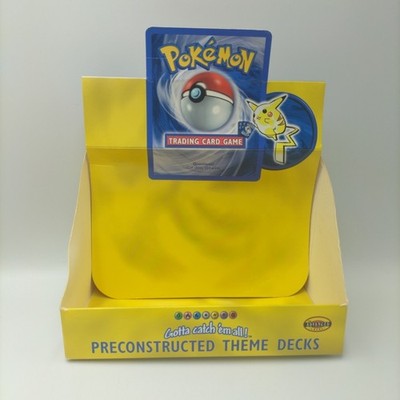 Pokémon Preconstructed Theme Starter Deck Display Box CCG no packs Vintage