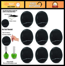8PCS Precut Tennis Balls for Furniture Legs, Heavy Duty Felt Pads, Floor Protect