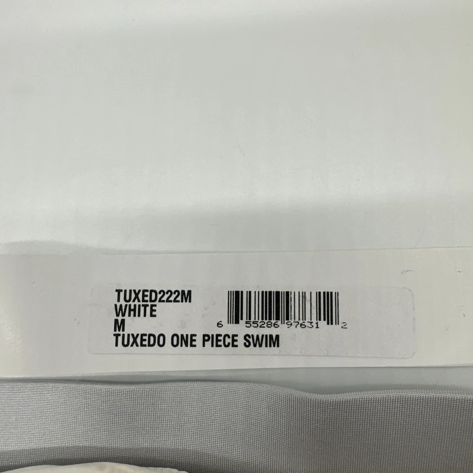 Esmoquin Cosabella Mare 222M para mujer blanco M una pieza nadar nuevo con etiquetas en Italia. #34478 Foto 3 de 4