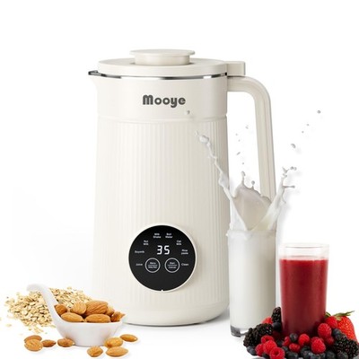 8 in 1 Nut Milk Maker Machine, 35oz（1L） Automatic Soy Bean Milk Maker with 10...