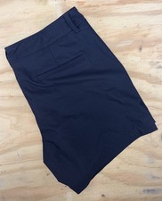 Spanx Shorts Sunshine 6" Chino Slimming Travel Lightweight Large Black