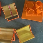VTG 1971 Barbie Orange Yellow Country Camp Out Accessories +boat motor Oars Hang