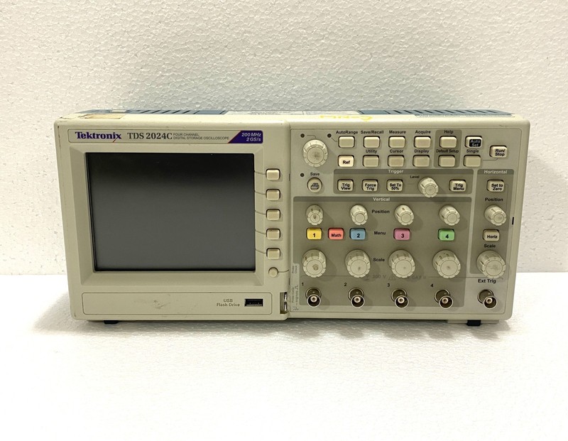 Tektronix TDS2024C 200MHz 4 Channel 2GSs Digital Storage Oscilloscope