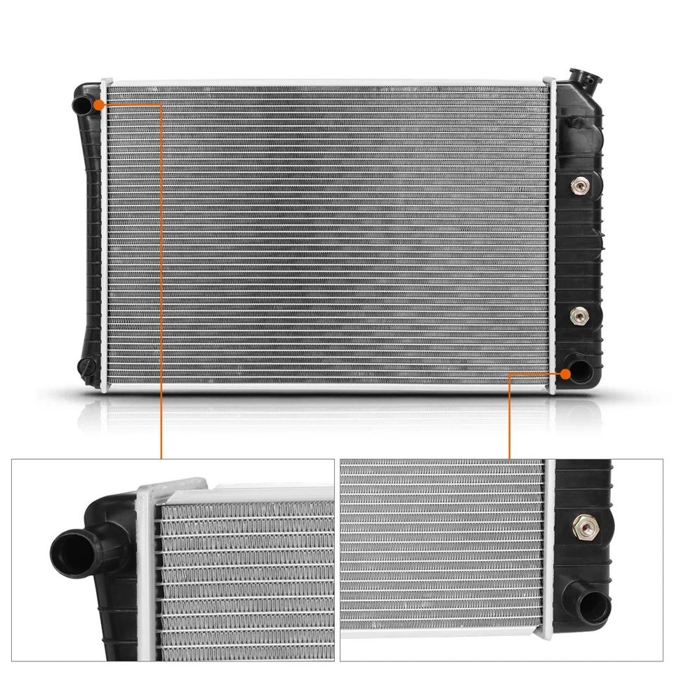 Radiador de núcleo de aluminio estilo OE Suburban V8 camioneta Chevy C/K 73-86 DPI-730 Foto 3 de 4