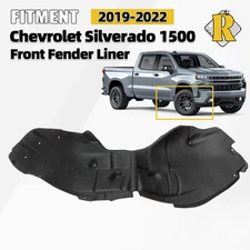 Front Fender Liner For 2019-2022 Chevrolet Silverado 1500 Right Side