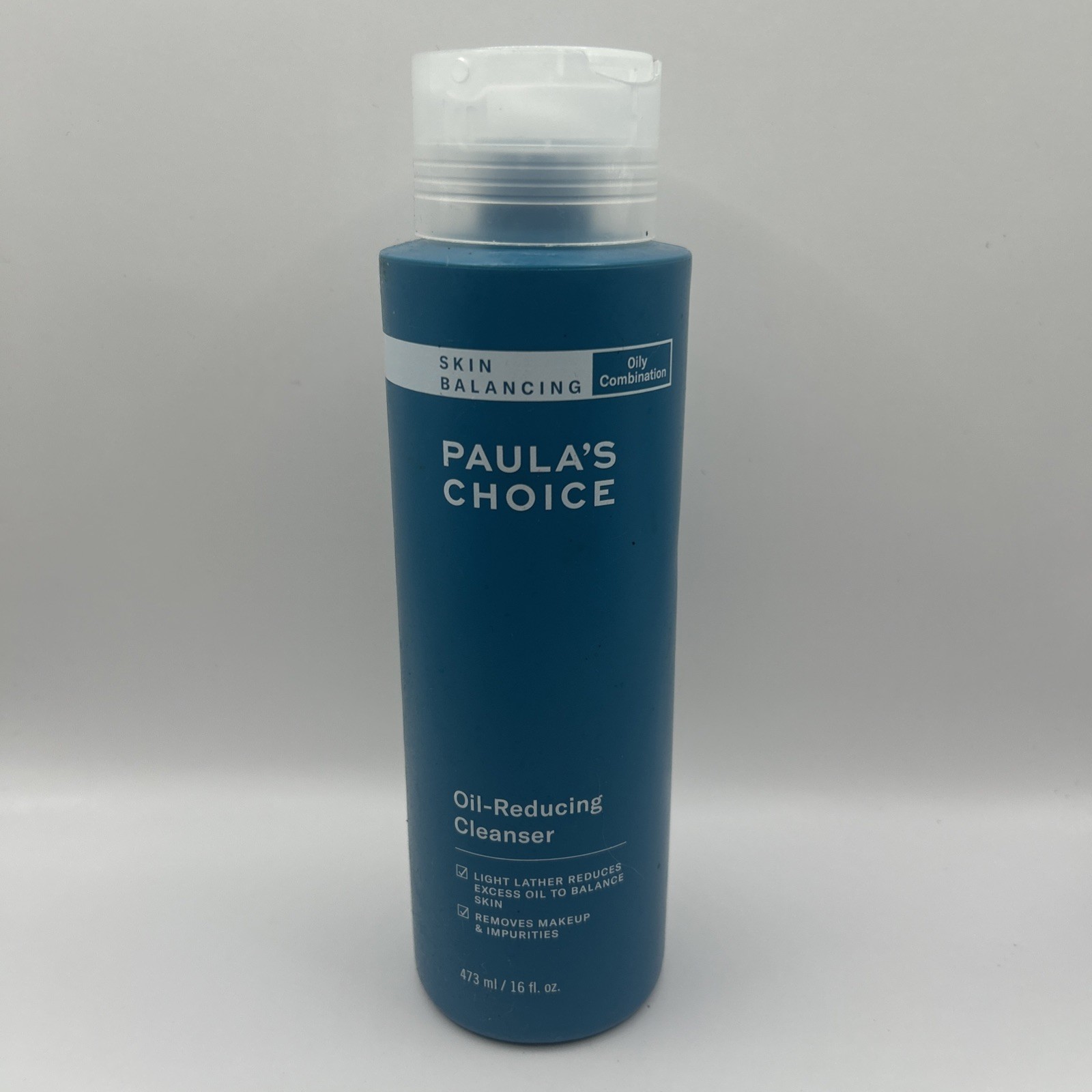 Paula’s Choice Oil-Reducing Cleanser 473ml - Oily/Combination Skin New & Sealed
