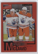 2020-21 Upper Deck Extended Series MMXXI Red 243/350 Connor McDavid #CM-5 16w2