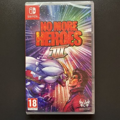 No More Heroes III (NMH 3) Nintendo Switch Spiel SEALED