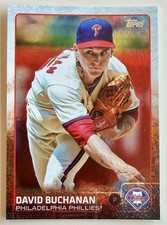 2015 Topps Sparkle Foil #218 David Buchanan /179 - Philadelphia Phillies 🔴⚪️